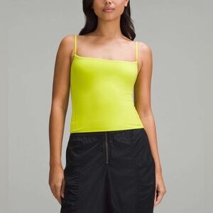 Lululemon Wundermost Ultra-Soft Nulu Spaghetti-Strap Cami Tank Top Size Medium